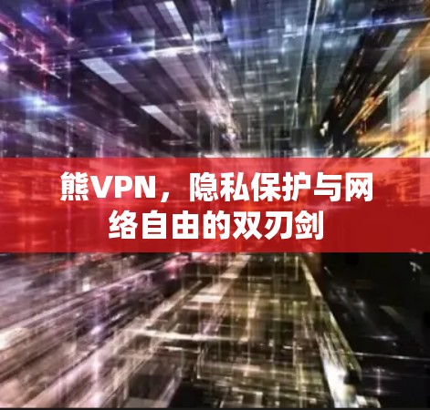 熊VPN，隐私保护与网络自由的双刃剑
